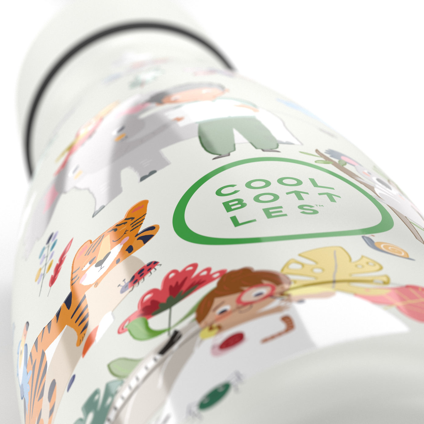 Curious Explorers - Insulated Stainless Steel Bottle - 350 ml