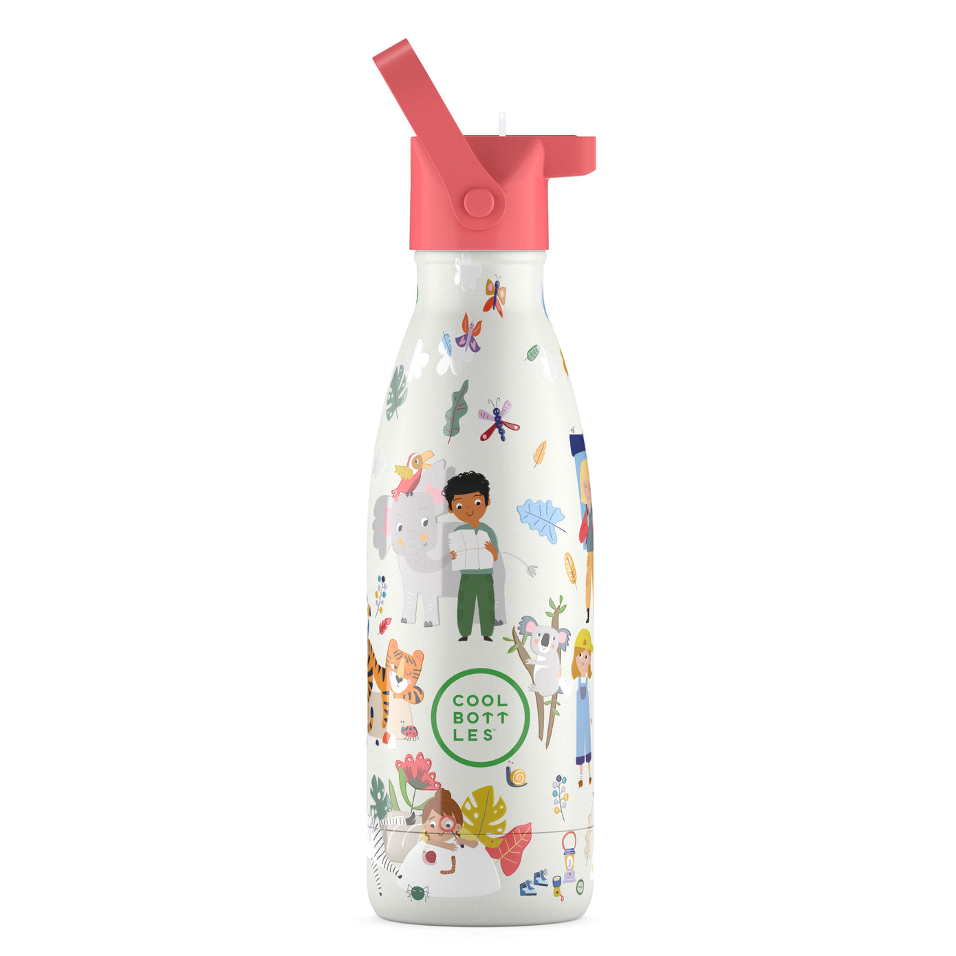 Curious Explorers - Insulated Stainless Steel Bottle - 350 ml