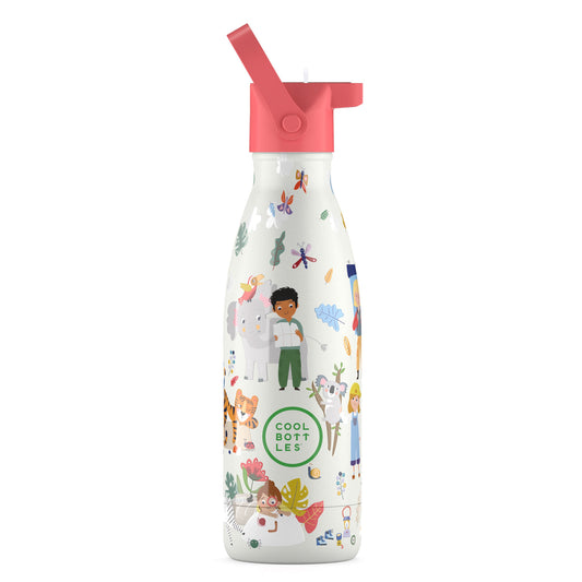 Curious Explorers - Insulated Stainless Steel Bottle - 350 ml