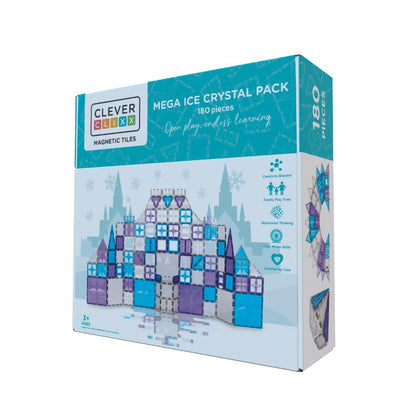 Mega Ice Crystal Pack – 180 Pieces - Cleverclixx
