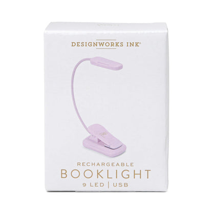 LED Book Light - Lilac (USB) - Designworks
