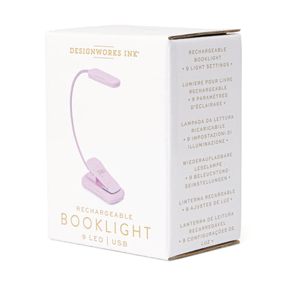 Lámpara de libro lila - Designworks