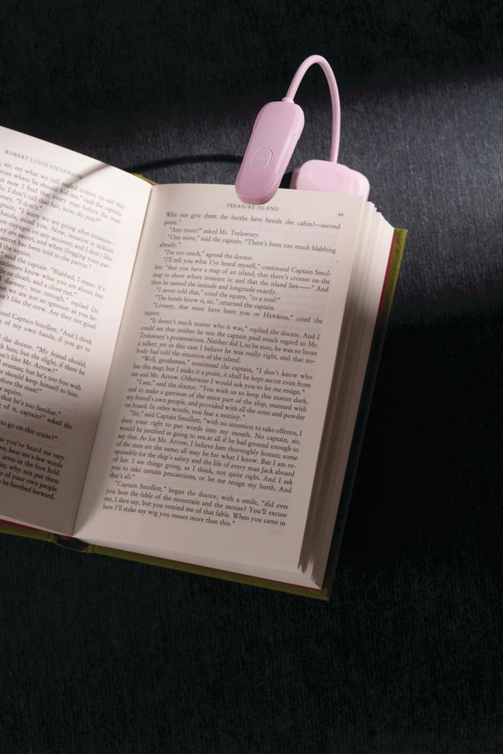 LED Book Light - Lilac (USB) - Designworks