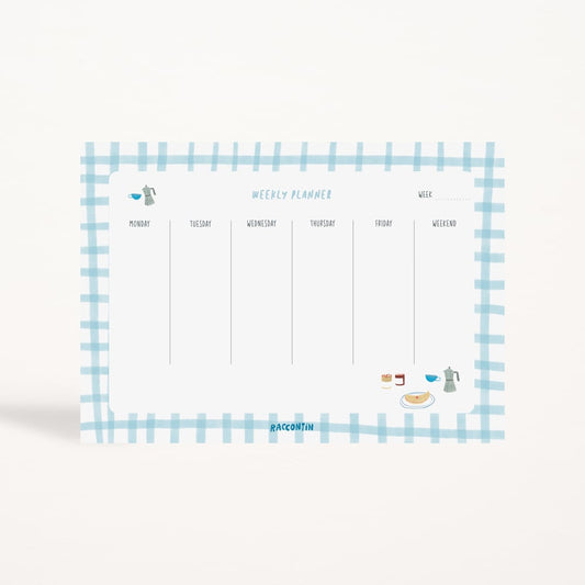 Weekly Planner - Raccotín