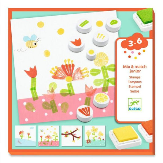 Flowers - Stamps for Kids