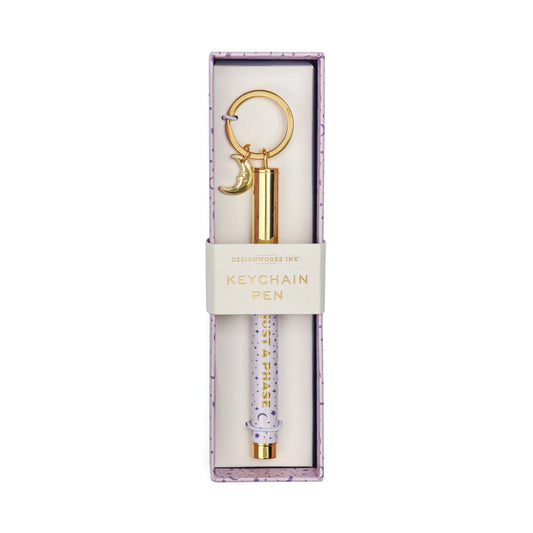 Moon Phases Keychain Pen