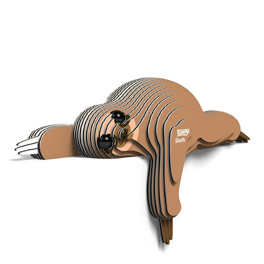 Sloth- Eco-Friendly  3D Paper Puzzle - Eugy 032