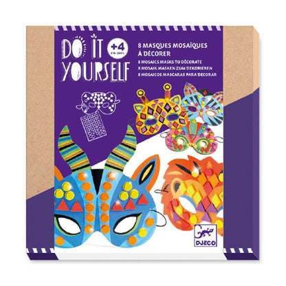 Máscaras de animales salvajes DIY