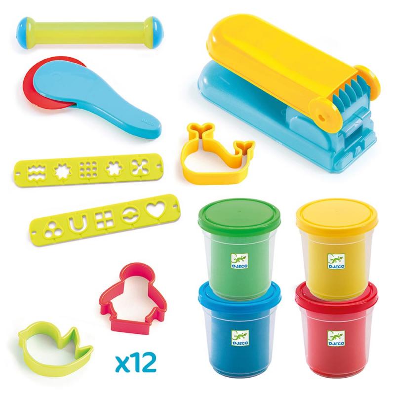 Set plastilina con accesorios 