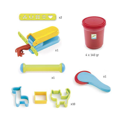 Set plastilina con accesorios 