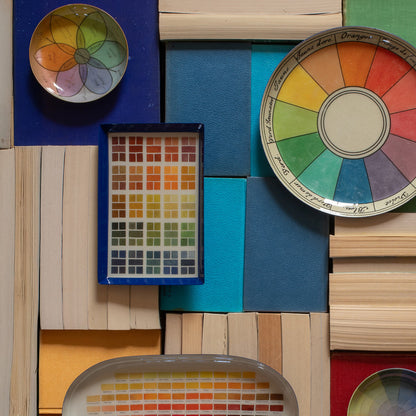 Chroma Small Round Enamel Tray