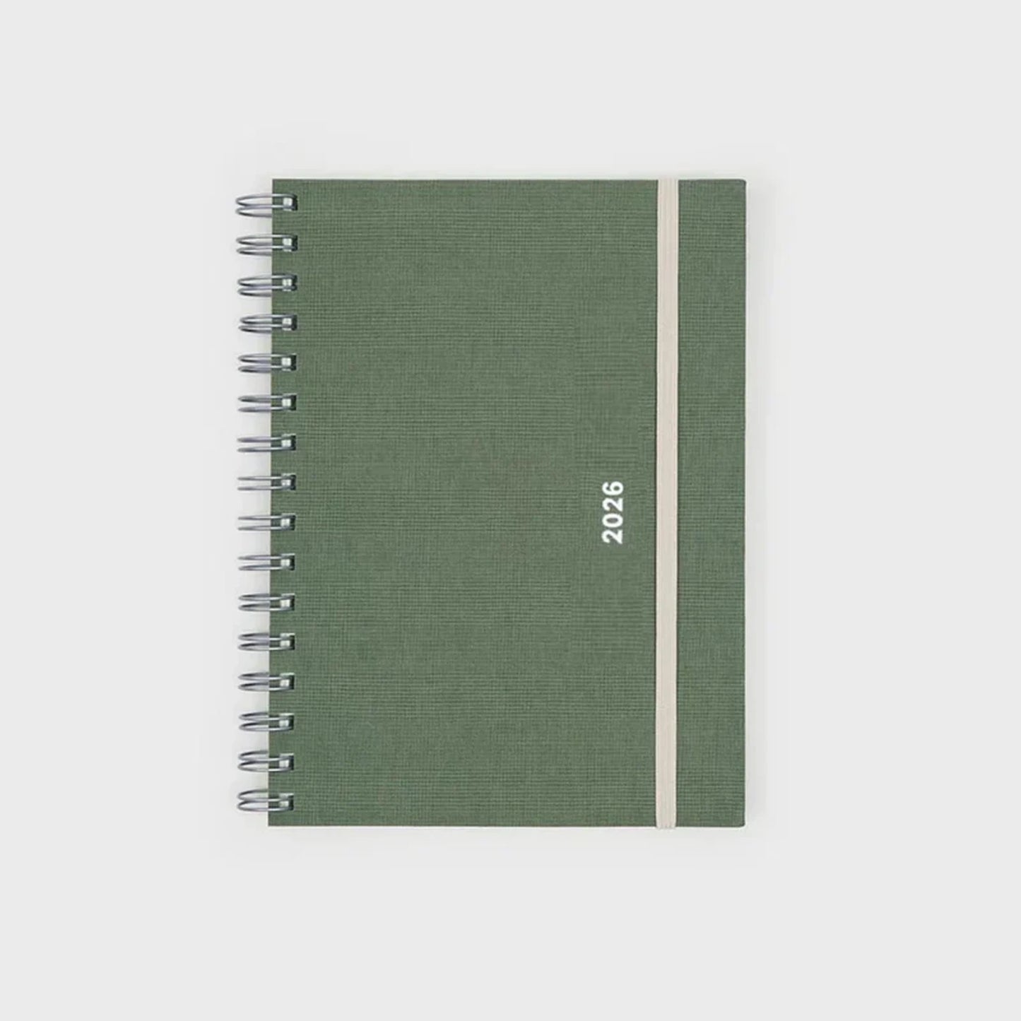 Agenda diaria 2026 Pepa Paper - Verde