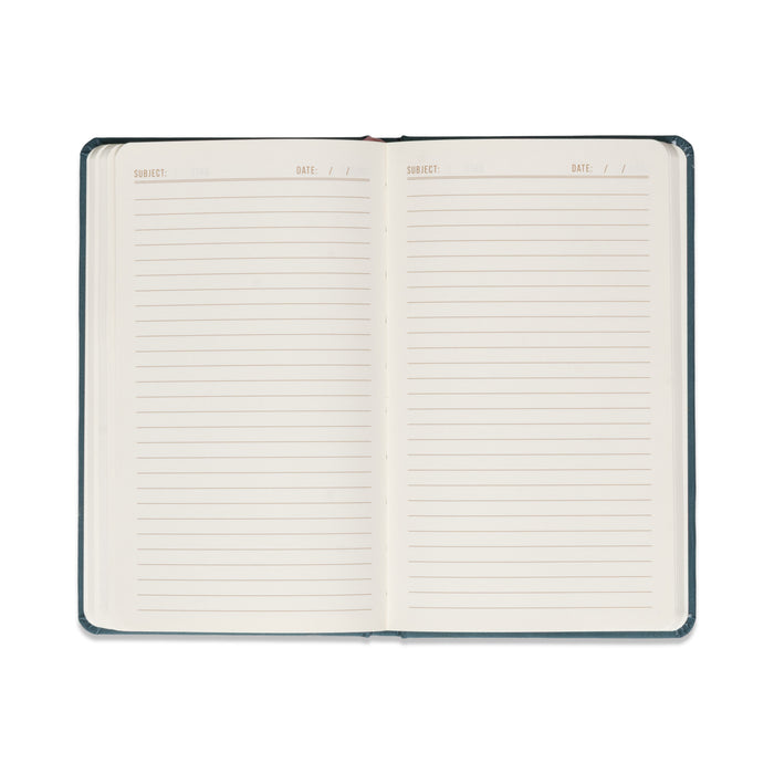 Cuaderno de luna verde azulado - Designworks