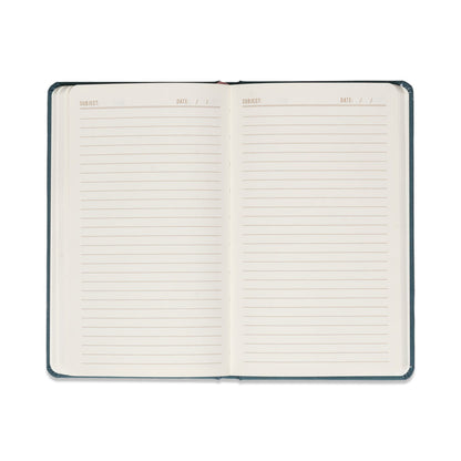 Cuaderno de luna verde azulado - Designworks