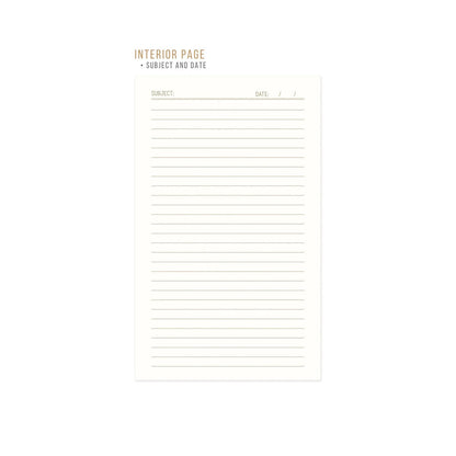 Navy Constellations Cloth Journal - "It Is Written In The Stars" - Designworks