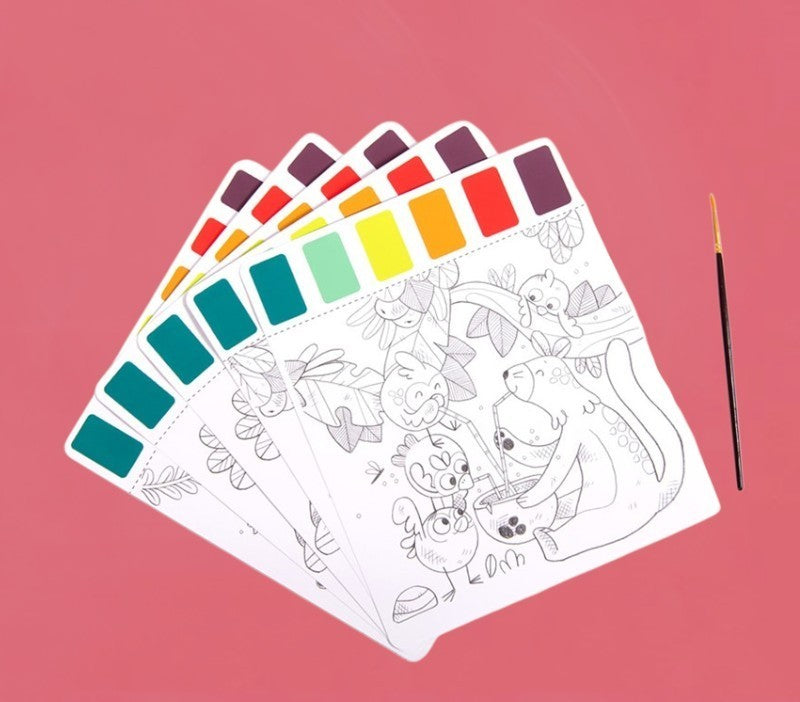 Magic Palette Painting -Dans la jungle
