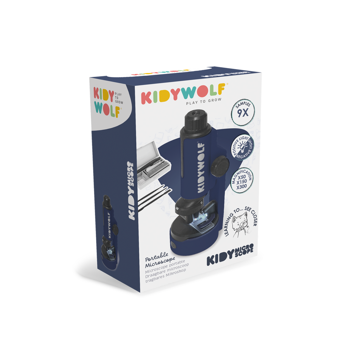 Kidymicroscope Blue - Kidywolf