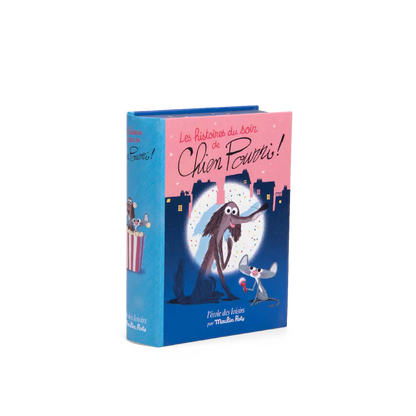 Libro-proyector con linterna de historias - Perro Apestoso