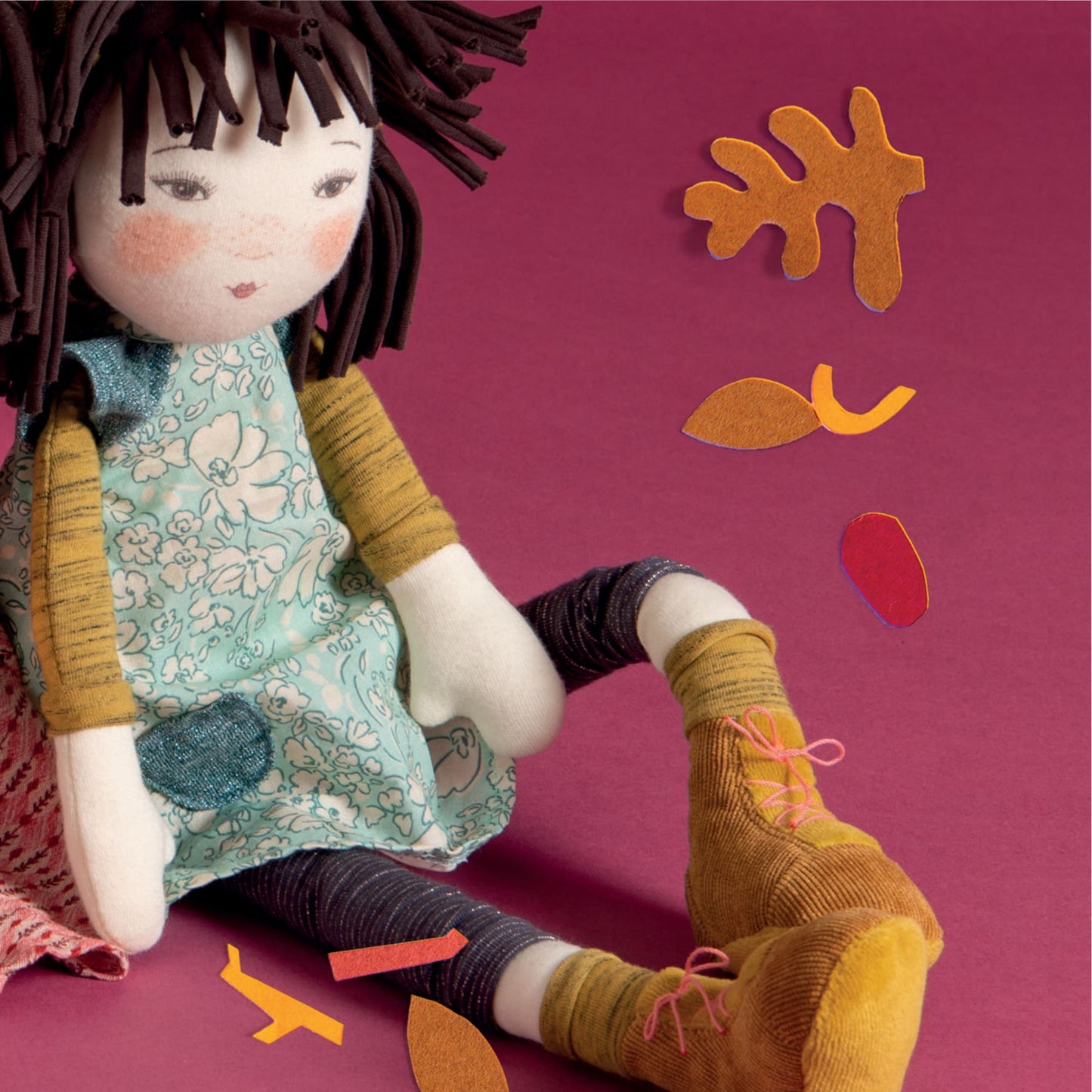 Muñeca de trapo Iris - Les Rosalies