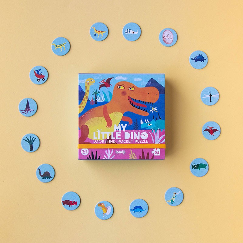 My little dino pocket puzzle