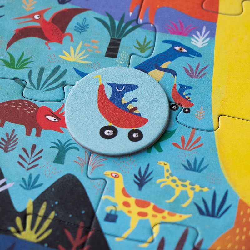 My little dino pocket puzzle