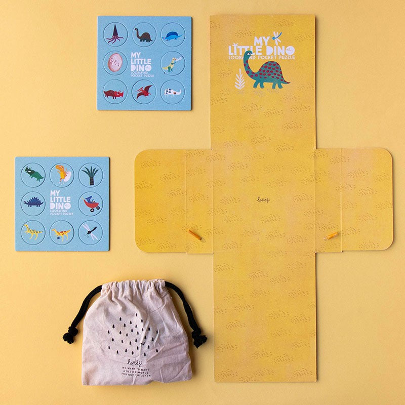 My little dino pocket puzzle