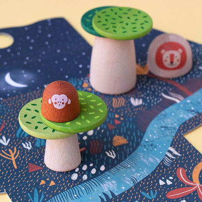 Wooden world savanna