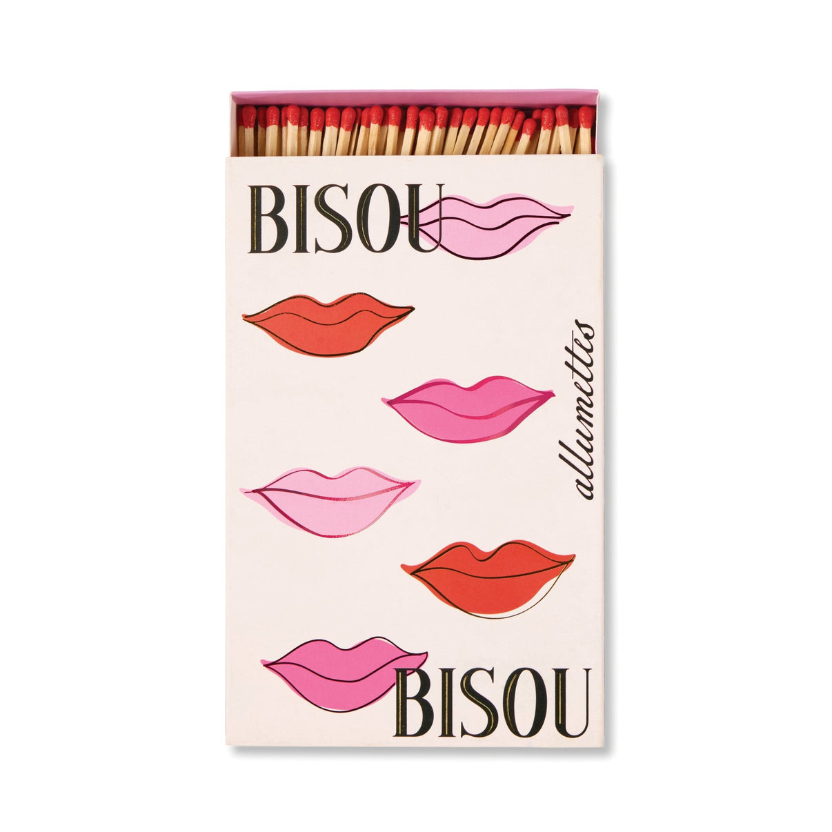 Bisou Bisou - Large Rectangle Boxed Candle Matches - Paddywax