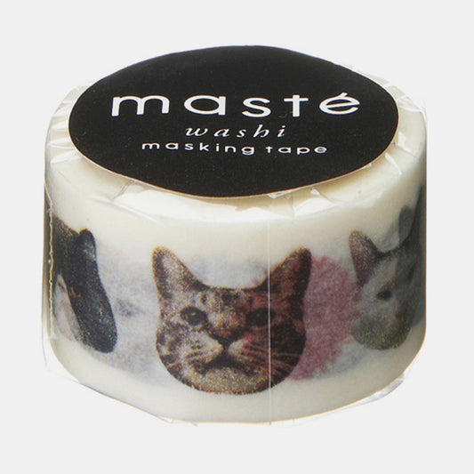 Japan Maste Washi Paper Masking Tape - Cats
