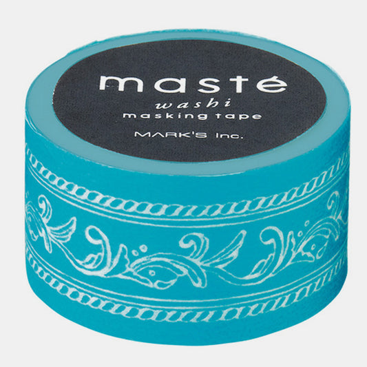 Japan Maste Washi Paper Masking Tape - Turquoise