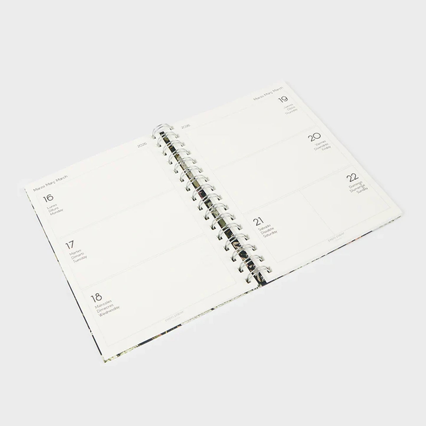 Wild Flowers 2026 Weekly Planner - Pepa Paper