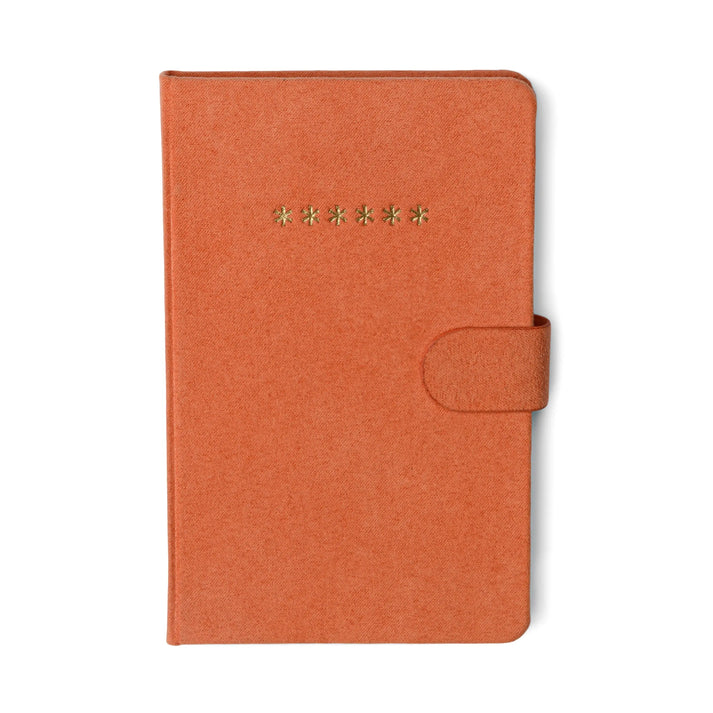 Asterisks Mini Journal Password Journal