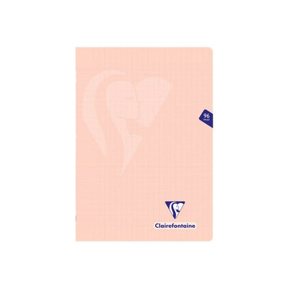 Clairefontaine Mimesys Séyès Notebook Pastel Salmon - Big