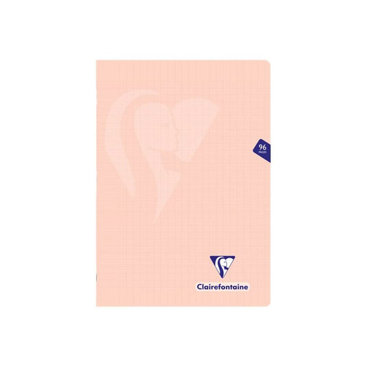 Clairefontaine Mimesys Séyès Notebook Pastel Salmon - Big