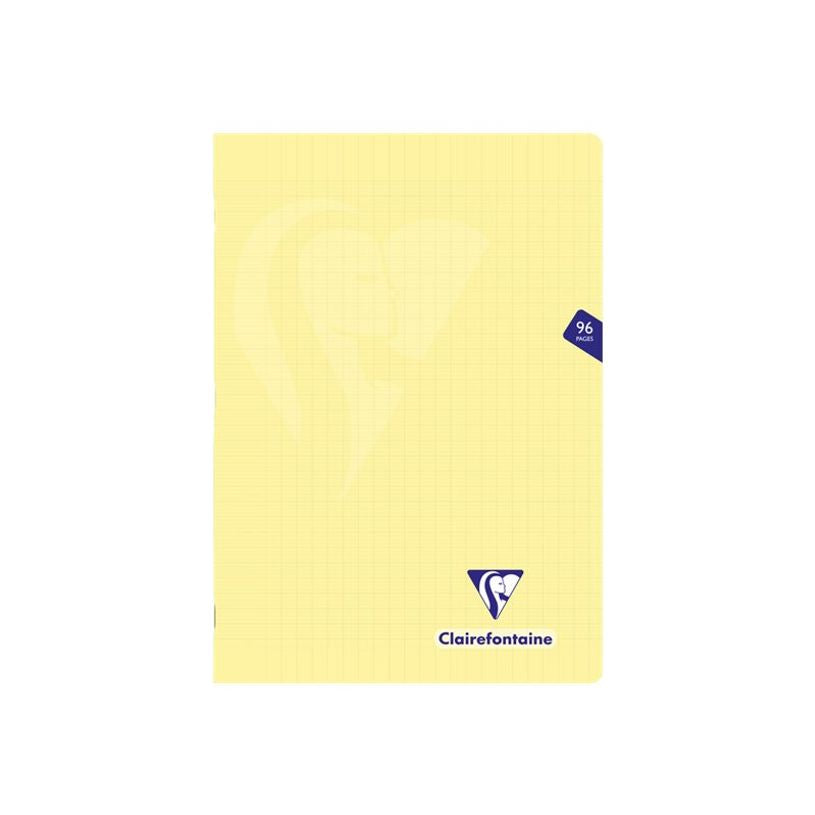 Clairefontaine Mimesys Séyès Notebook Pastel Yellow - Big