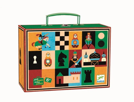 Juego de ajedrez y damas