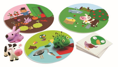 Pequeño juego de asociación Djeco