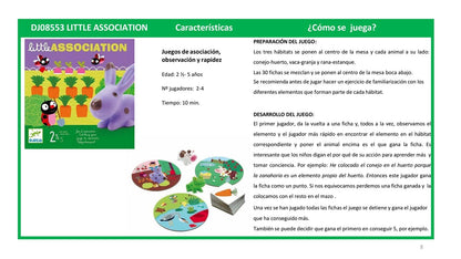 Pequeño juego de asociación Djeco
