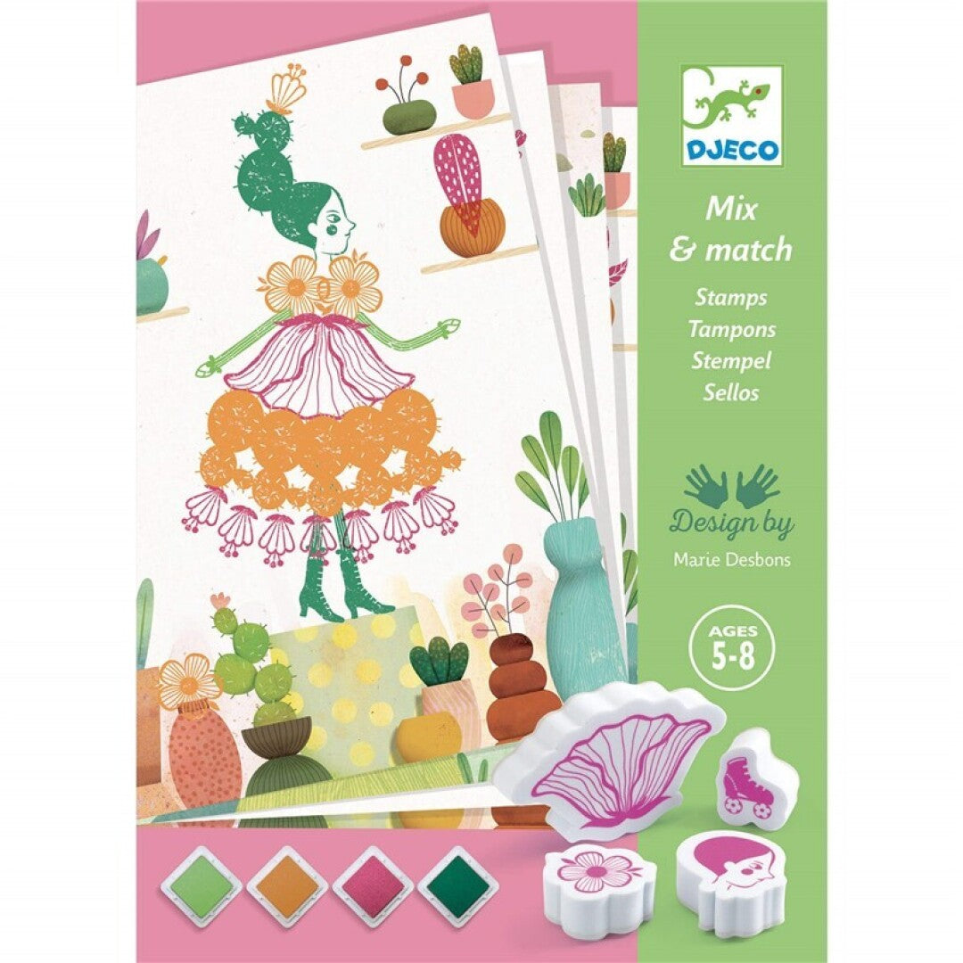 Flower Girls Stamps