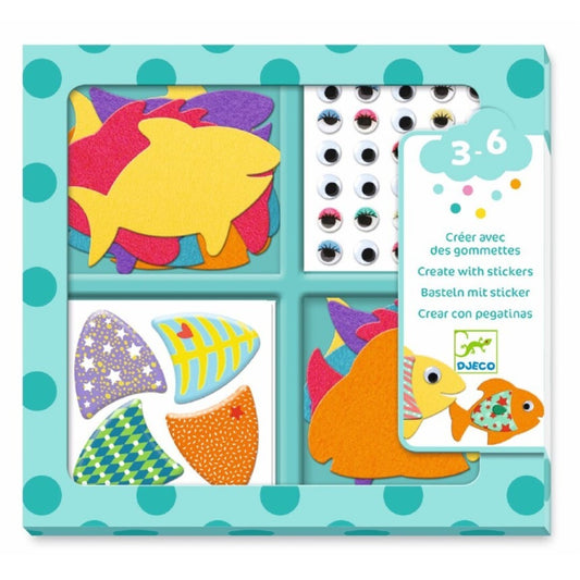 Fishes Set - Create With Stickers