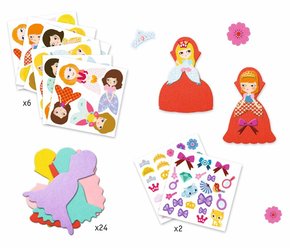 Princess Set - Create With Stickers