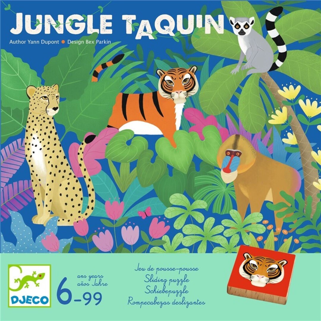 Jungle Taquin: Juego de velocidad y estrategia
