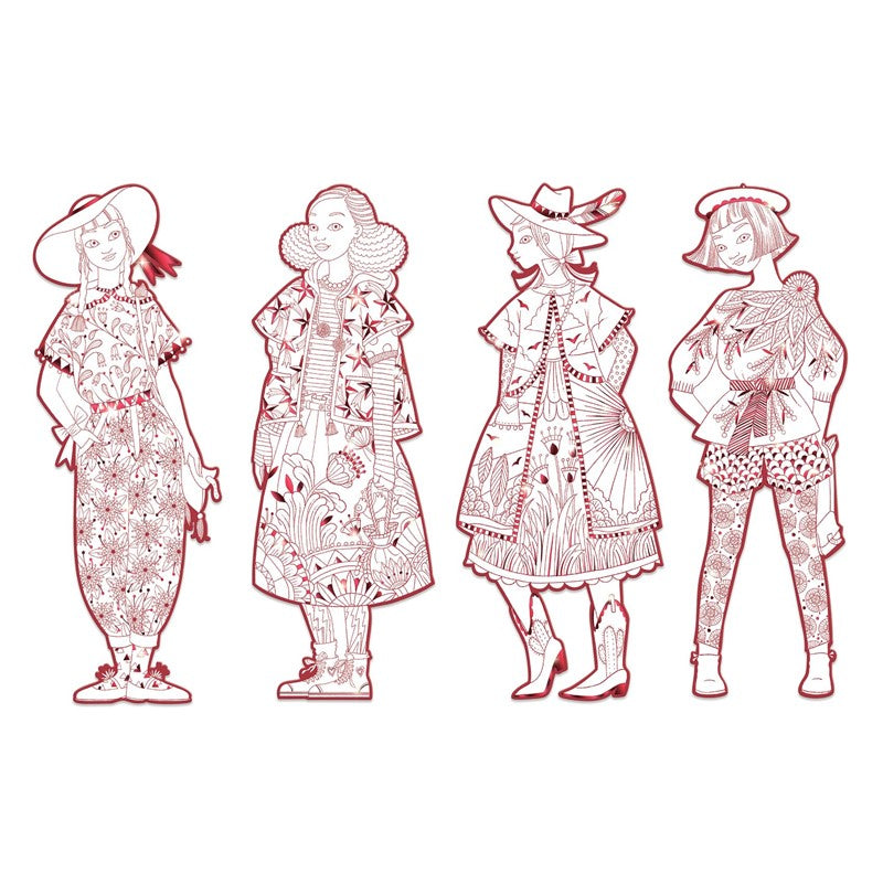 Fiodor & Friends - Fashion Colouring