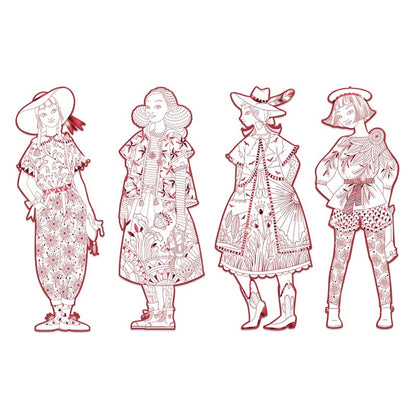 Fiodor & Friends - Fashion Colouring