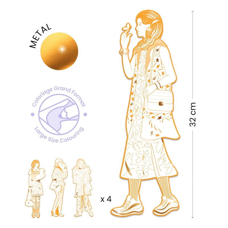 Scout & Friends - Fashion Colouring