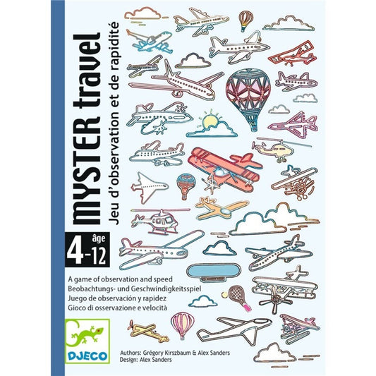Myster Travel Cards Game