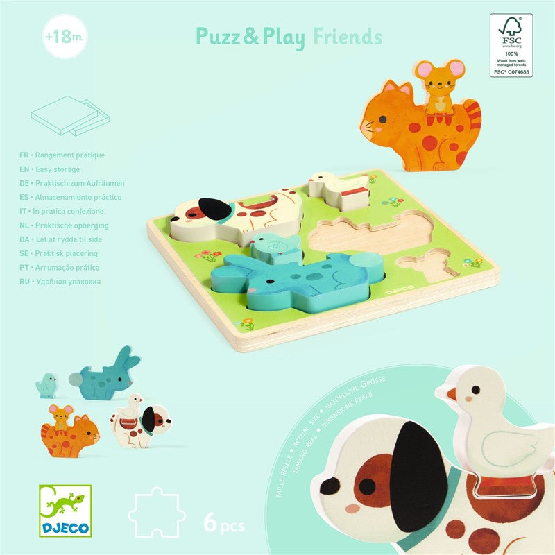 Puzz & Play Friends Djeco