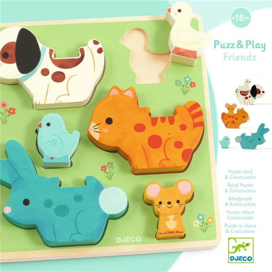 Puzz & Play Friends Djeco