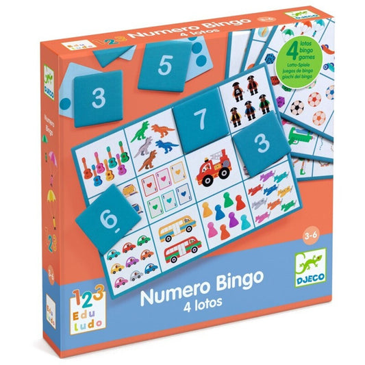 Eduludo 4  Bingo Games- Djeco