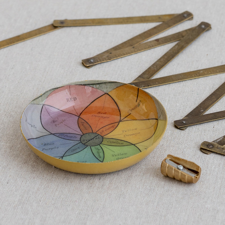 Chroma Small Round Enamel Tray